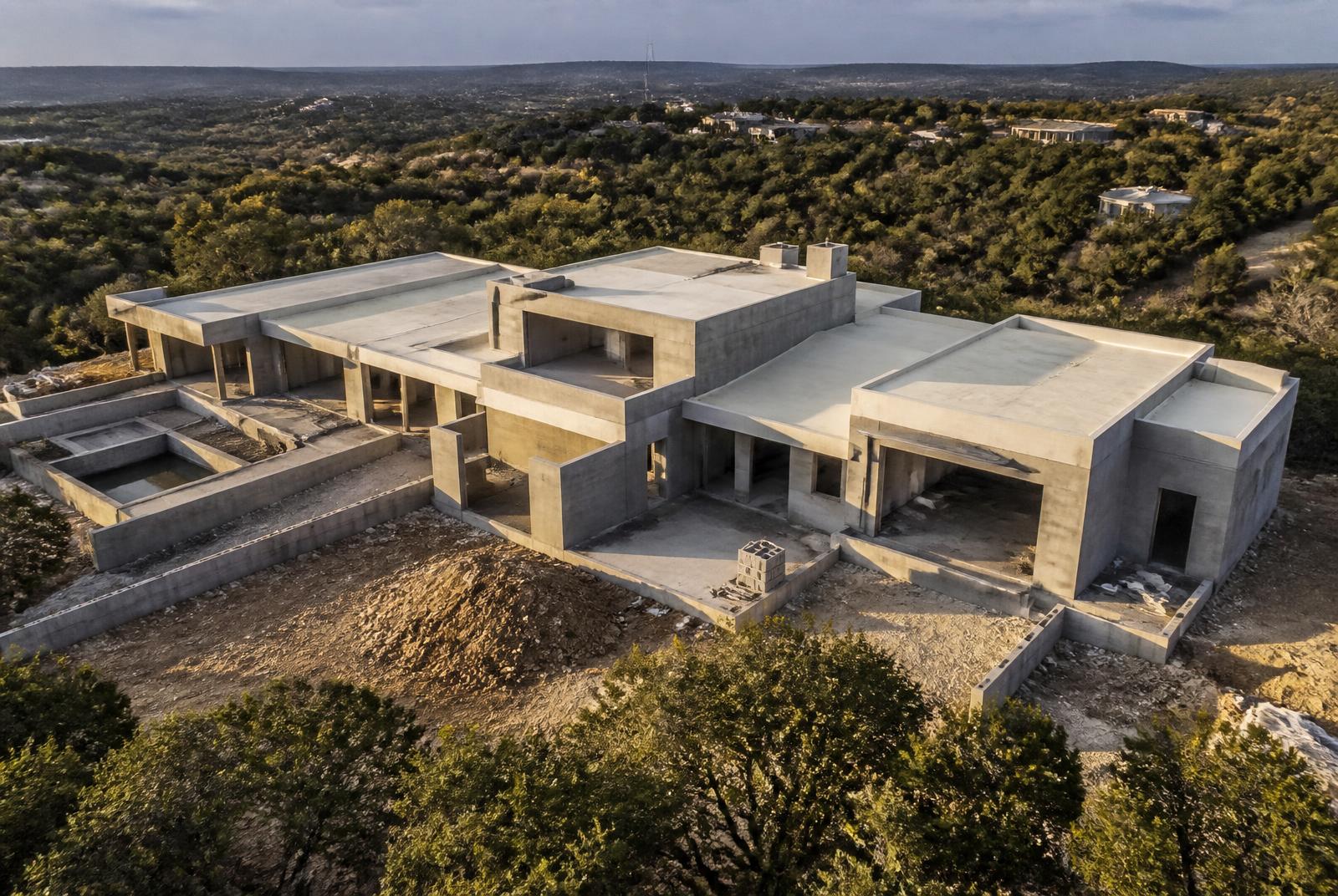 The Structure — SCIP concrete home construction stage